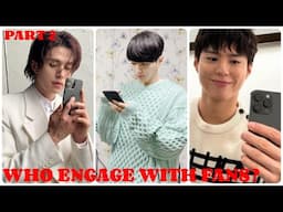 TOP 20 KOREAN ACTOR WHO PERSONALLY RESPOND TO FANS ON SOCIAL MEDIA