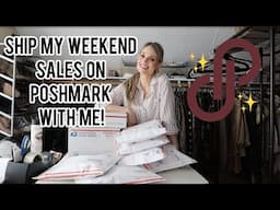 Ship My Weekend Sales on Poshmark With Me! So Many Re-listed Items Have Sold for a GREAT Profit $$