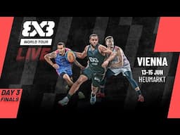 RE-LIVE | FIBA #3x3WorldTour Vienna 2025 | Finals | #3x3Basketball