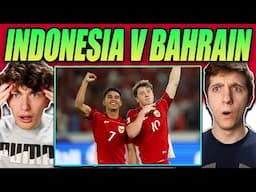 Americans React to Indonesia vs Bahrain Asia Qualifiers Highlights! | INDONESIA STAY IN THE RACE!