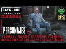 Days Gone Remastered | Guía de TODOS los Personajes (Coleccionables / Artículos al 100%)