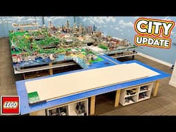 LEGO City Update | Starting the Layout | Finishing the Tables