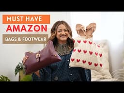 AMAZON MUST HAVE BAGS & FOOTWEAR HAUL | GoGlam