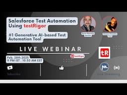 Webinar: Salesforce Test Automation Using testRigor