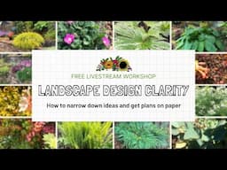 Landscape Design Clarity 🪴 How to narrow down ideas and get plans on paper (Part 2)