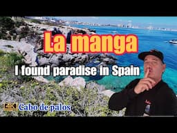 La Manga spain del Mar Menor 🇪🇸cabo de palos walking tour 4k