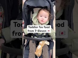 Food for toddlers in Japan 7-11 🇯🇵#lifeinjapan #toddlermom #combini