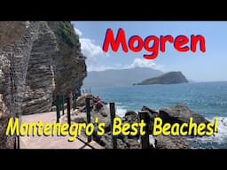 Montenegro's stunning Mogren Beach!   Best beach in the entire Adriatic... Sorry Zlatni Rat!