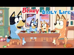 Bluey Daily Life | Bluey And Bingo | Pretend To Play