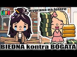 TOCA BOCA 💶 BIEDNA DZIEWCZYNKA zostaje BOGATA 💸 WYGRANA NA LOTERII 💶 historyjki TOCA LIFE WORLD