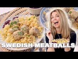 Perfect Swedish Meatballs in 30 Minutes - Beginner Friendly!