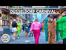 🎊 Germany Carnival in 2025 - Chaotic Düsseldorf Carnival in February - 4K HDR 60fps