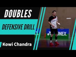 Badminton Defensive Doubles Drill - Coach Kowi Chandra