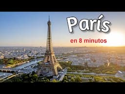 🔴 Lo Mejor de PARÍS en 8 minutos ✅ 72 horas en París | Francia