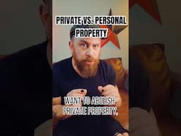 PRIVATE VS PERSONAL PROPERTY