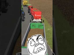 YOU ARE GOING 45 in 55, PLEASE PRESS THE GAS 😤😤 | Farming Simulator 25 #shorts #farmingsimulator