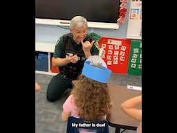 Deputy uses ASL, connects with deaf students