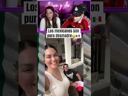Los mexicanos son puro desmadre jajajajaja