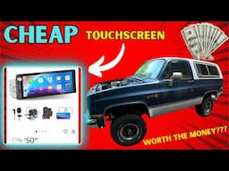 $50 touchscreen stereo in a k5 blazer. Worth the money?