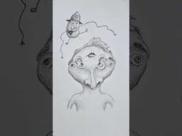 Drawing Facial Feature Abominations 🫠 #art #drawing #foryou