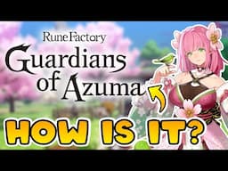 I played Guardians of Azuma early! First thoughts on this new Rune Factory game!