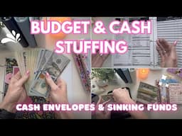 ✨NEW✨ April Week 4 Cash Stuffing! 💸 Cash Envelopes & Sinking Funds | Budget Breakdown 🤩🤑