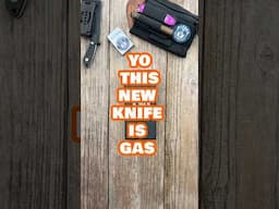 Yo This New Knife Is GAS ⛽️ #edc #edcknife #knife #foldingknife
