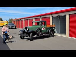 Moving My 1931 For Model A Pickup into a Storage Unit - Temporarily?