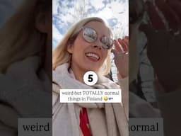 This is VERY common in Finland🤪