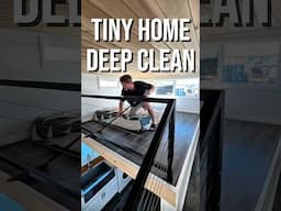 Cleaning after moving out Tiny House
