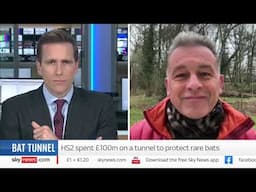 As HS2 spends £100m on a bat tunnel, Chris Packham blames the "moribund White Elephant" project