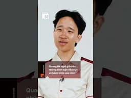 Quang Hà nghĩ gì trước những bình luận tiêu cực về hành trình của mình?