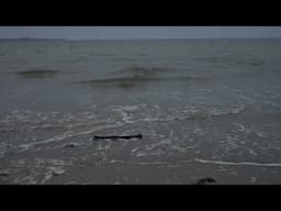 Revere Beach sand ocean waves travel scenic scenery Massachusetts Panasonic GH7 20mm f1.7 lens