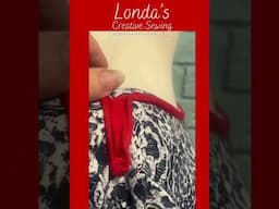 Unique Red Trim Knit Top - Upcycled Chico Style!