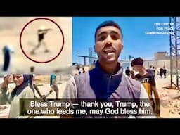 Hamas Shoots Gaza Civilians Collecting US Aid - Palestinians Thank Trump & Praise Bibi Netanyahu