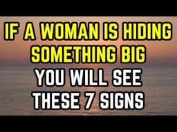 If a woman is hiding something big, you’ll spot these 7 signs #relaitonship #relationshipadvice
