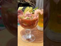 Con esta Deliciosa campechana de mariscos Volverás. La Vida #shorts