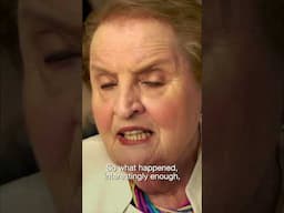 Madeleine Albright: On Addressing Sexism - A Democracy Minute