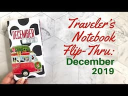 Traveler’s Notebook Flip-Thru - December 2019 | Wendolonia