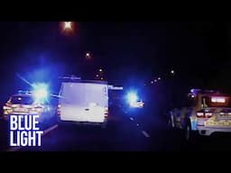 Motorway Shut Down As Van Driver Crashes Into Police Car | All New Traffic Cops FULL EPISODE