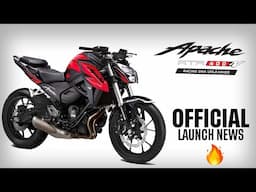 Finally! New TVS Apache 400cc Launch Happens🔥 | Official launch news | Price & Launch Date?