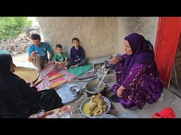 A Day at Babak's Farm: The Journey of Atabak, Shahin, and the Children