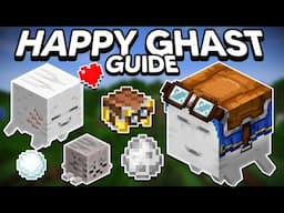 Everything About The New Happy Ghast In Minecraft 1.21.6!