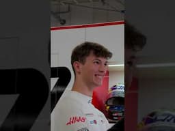 Ollieception 👀😮 #HaasF1 #F1