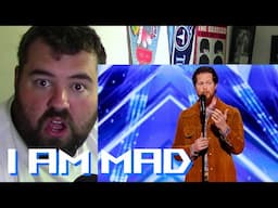 Singer ANGRY reaction to Austin Brown's AGT Audition 2025 - AM I IN THE TWILIGHT ZONE?!