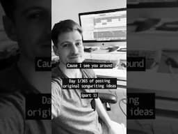 When Was It Over? -- Day 1 / 365 of posting songwriting ideas #Shorts