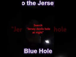 Jersey Devil's hole at night! #paranormal #creepy #adventure