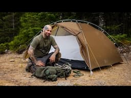 Tent Camping In Remote Area With Insane Amount Of Bugs