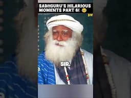 Sadhguru Hilarious Moments Part 6| Funny Sadhguru #comedy #funny #sadhguru #laugh