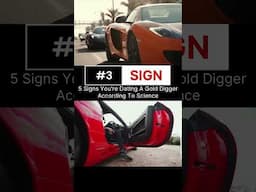 Top 5 Signs You're Dating A Gold Digger - According To Science #3